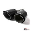 Насадка на глушитель Akrapovic Style Y (правая, глянец, 2х89mm)