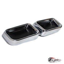 Насадки заднего бампера Приора АМГ