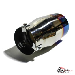 Насадка на глушитель универсальная HKS опал ровная (Выход 100мм)