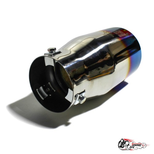 Насадка на глушитель универсальная HKS опал ровная (Выход 100мм)