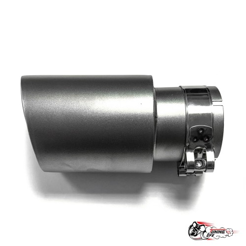 Насадка на глушитель НЕРЖ мат. с перфорацией 63 - 89