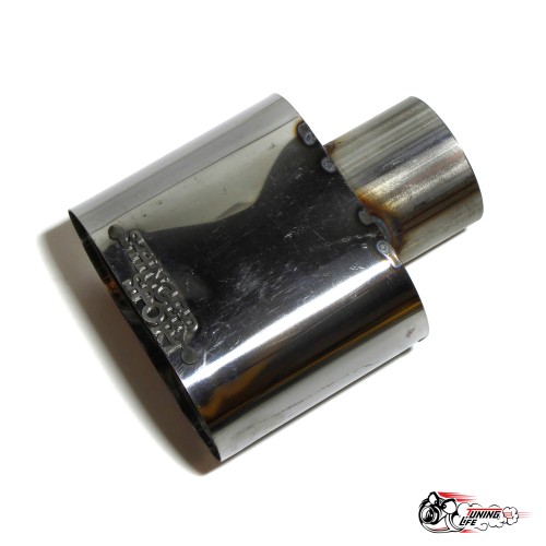 Насадка на глушитель Овал 63мм нержа