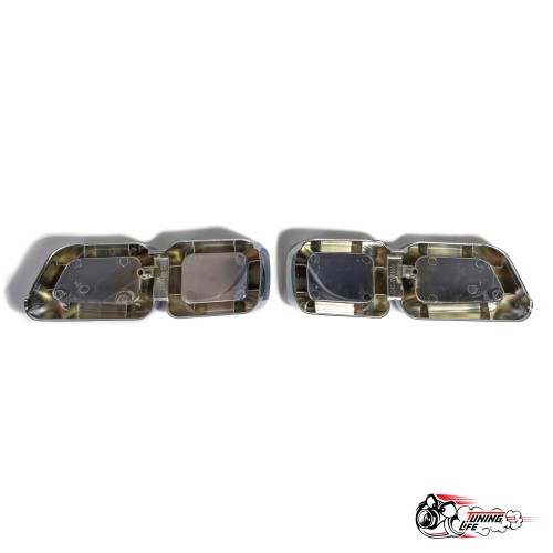 Насадки заднего бампера Приора 2 АМГ