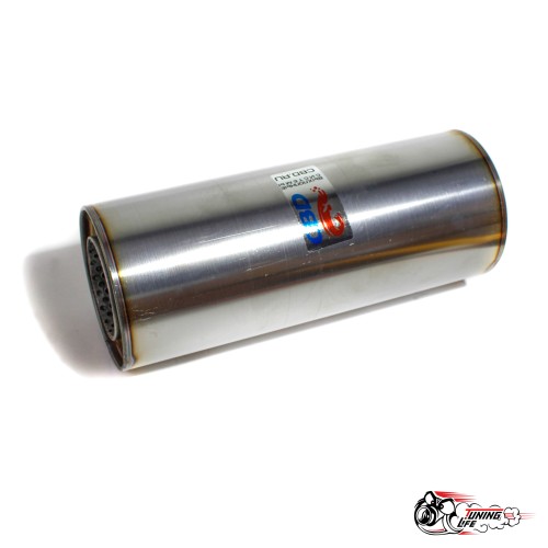 пламегаситель 10025057d с перфор. диффуз.(d100, L250, под трубу d55)мм из нерж.стали "CBD" PLIN102