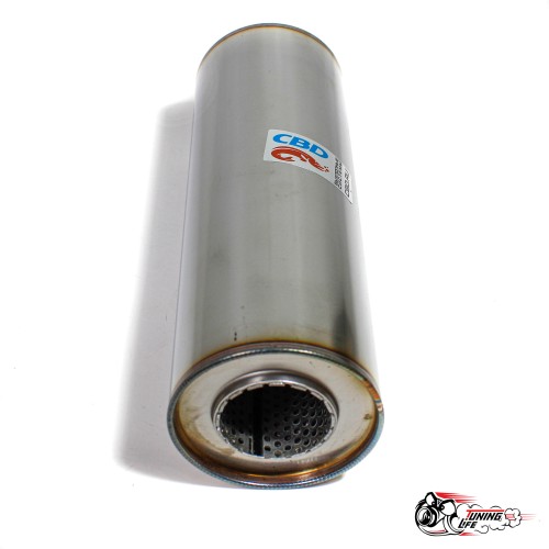 пламегаситель 10029052d с перфор. диффуз.(d100, L290, под трубу d50)мм из нерж.стали "CBD" PLIN101