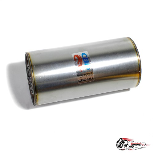 Пламегаситель 10020052d с диффуз. (d100, L200, под трубу d50)мм из нерж.стали CBD PLIN124