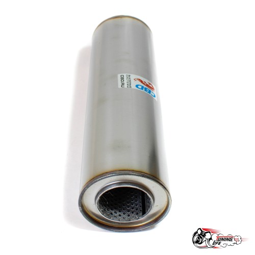 пламегаситель 10033057d с перфор. диффуз.(d100, L330, под трубу d55)мм из нерж.стали "CBD" PLIN108