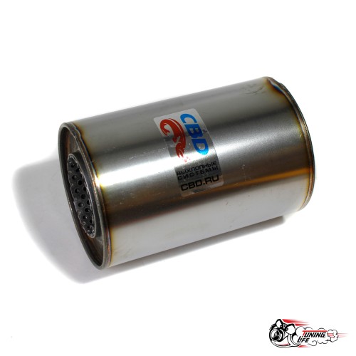 Пламегаситель 10015052d с диффуз. (d100, L150, под трубу d50)мм из нерж.стали CBD PLIN123