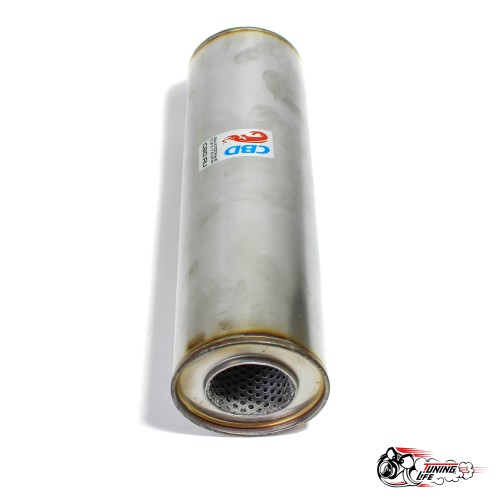 пламегаситель 10033052 перфор.вн.узел (d100, L330, под трубу d50)мм из нерж.стали "CBD" PLIN132