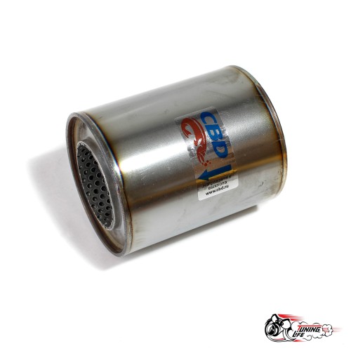 пламегаситель коллекторный 10012057 перфор.вн.узел (d100, L120)мм из нерж.стали "CBD" PLIN148