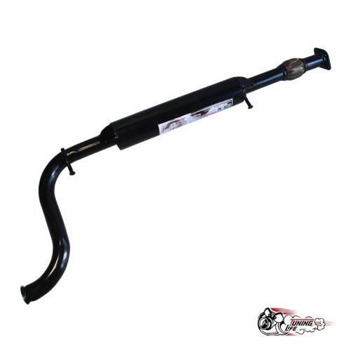 Резонатор СТИНГЕР Приора (под паук) с гофрой