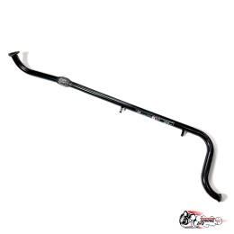 Резонатор СТИНГЕР труба 2110 8кл старые крепления под штатную установку с гофрой