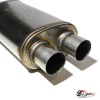 Глушитель МАГНАФЛОУ style 355/510 вход 76mm центр - 2 выхода 63мм (Y)