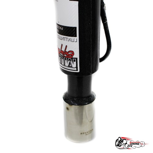 Глуш Стингер Гранта седан  раздвоенный с насадками