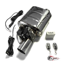 Глушитель c электро заслонкой 63мм