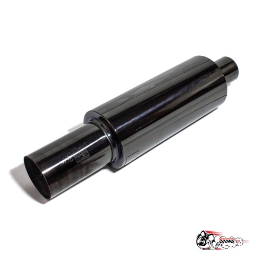 Глушитель HKS темный без опала (тихий бас) 51 вход 89 выход