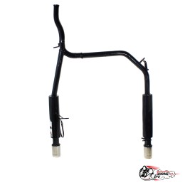 Глуш Стингер Гранта седан  раздвоенный с насадками