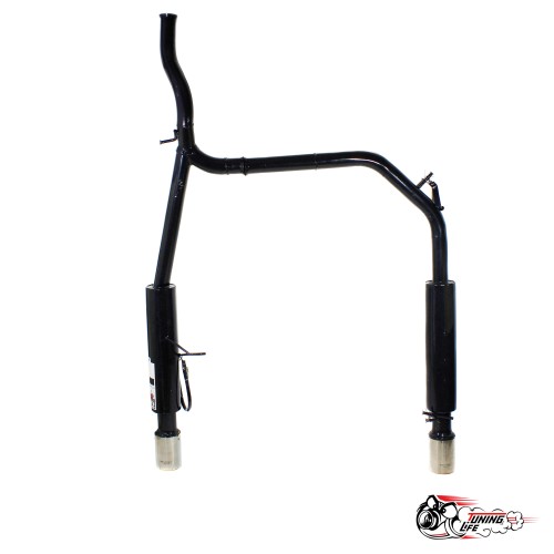 Глуш Стингер Гранта седан  раздвоенный с насадками