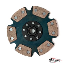Диск сцепления керамический ВАЗ 2112 6 лепестков, БЕЗдемпфер