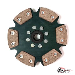 Диск сцепления керамический ВАЗ 2112 6 лепестков, БЕЗдемпфер