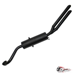 Глушитель ДК про 2101 СПОРТ + шотган ЧЕРН