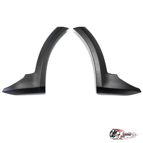 Накладки на передний бампер Веста Кросс Квазар