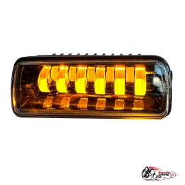 Надфарники НИВА NEW (Sal-man) ДХО + прожектор + дальний свет