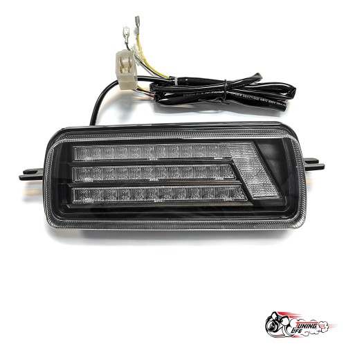 Надфарники диодн клюшки прозрачные (LEDZILLA)