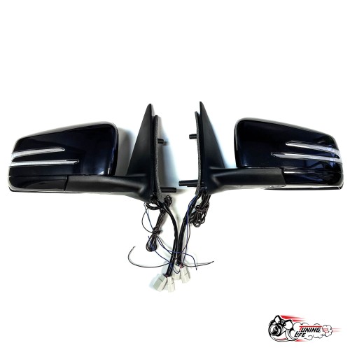 Зеркала 2123 AMG ЭЛЕКТРО с 2х повторителем подсветка + складывание + обогрев
