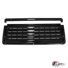 Решетка радиатора ВАЗ 2107 (глянец) V2 широкие полосы