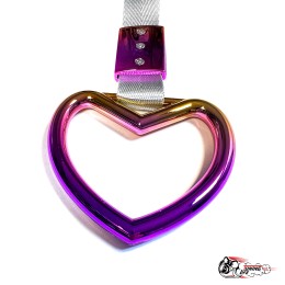 Цурикава радужное сердце серая ткань