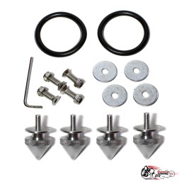 Крепления для обвесов ШИПЫ серебро