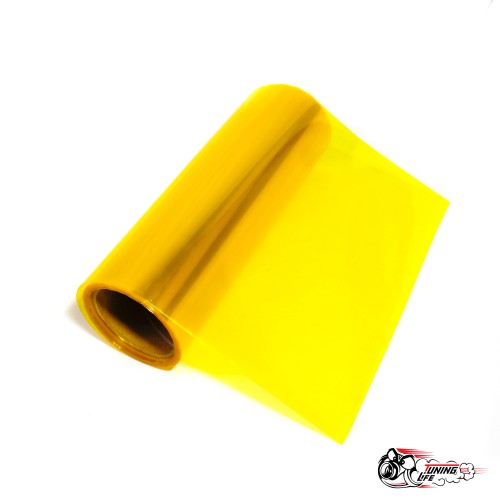 пленка защитная на фары желтая