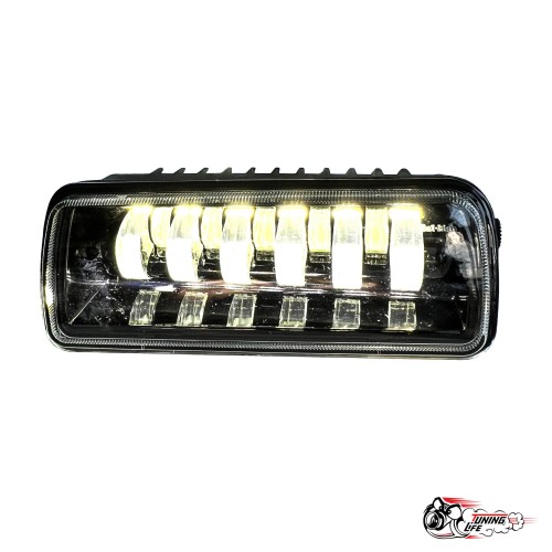 Надфарники НИВА NEW (Sal-man) ДХО + прожектор + дальний свет