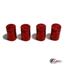 Ниппели (колпачки) для дисков гильзы (красные)