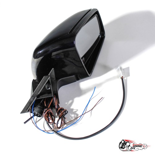 Зеркала 2107 AMG МЕХАНИКА c 2Х повторителем, подсветка + складывание + обогрев