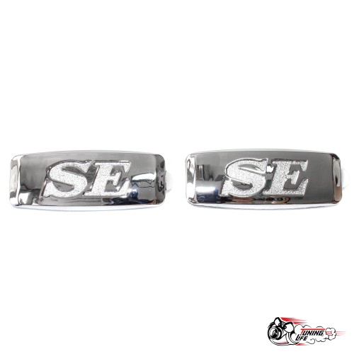 Заглушки повторителей поворотов SE серебристые