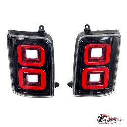 Фонари светодиодные Нива стиль РЕНЖ ровер NEW прозрачные