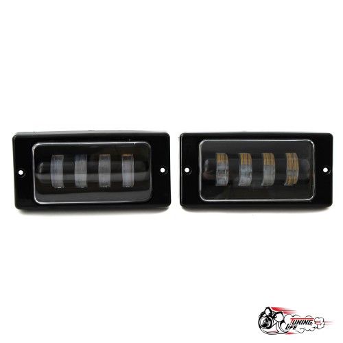 ПТФ LED 2110 - 2114 (пластиковый корпус) ЭКОНОМ