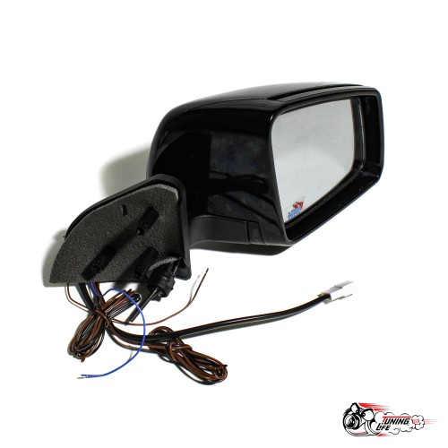 Зеркала 2108 AMG МЕХАНИКАc 1Х повторителем, подсветка + складывание + обогрев