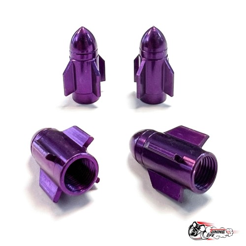 Ниппели (колпачки) ракеты фиолетовые