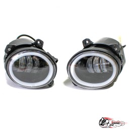 ПТФ LED гранта с ангельскими глазками (эконом)