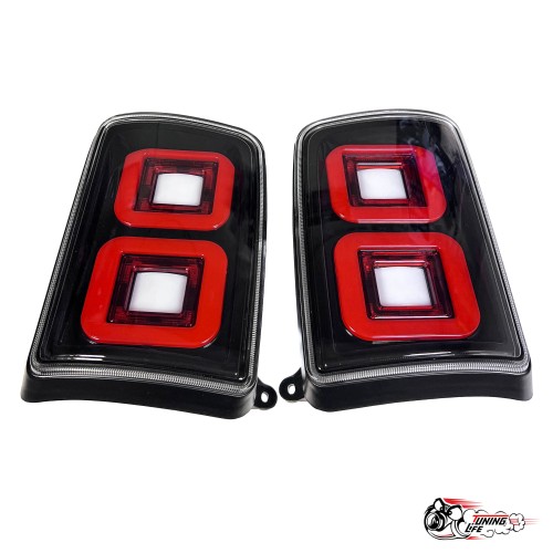 Фонари светодиодные Нива стиль РЕНЖ ровер NEW прозрачные