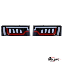 Фонари задние 2108 - 2114 АУДИ стайл ПРОЗРАЧНЫЕ