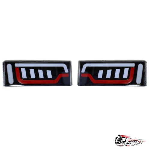 Фонари задние 2108 - 2114 АУДИ стайл ПРОЗРАЧНЫЕ