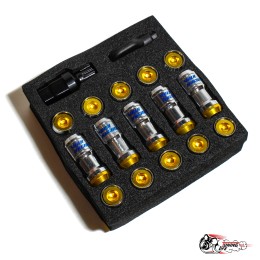 гайки Volks 1.25 золотые