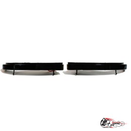 Повторители бегающие в зеркала Приора ДХО черные(плазма)