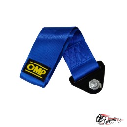Стропа буксировочная синяя OMP