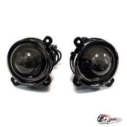 ПТФ LED Калина/Гранта/Ларгус с линзой дальний/ближний 40W (LEDZILLA) WD-085(PRO)