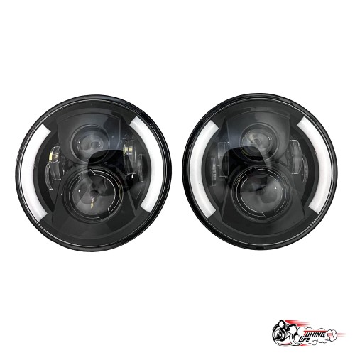 Фары светодиодные полукольца УАЗ\\НИВА 004 (G0053)